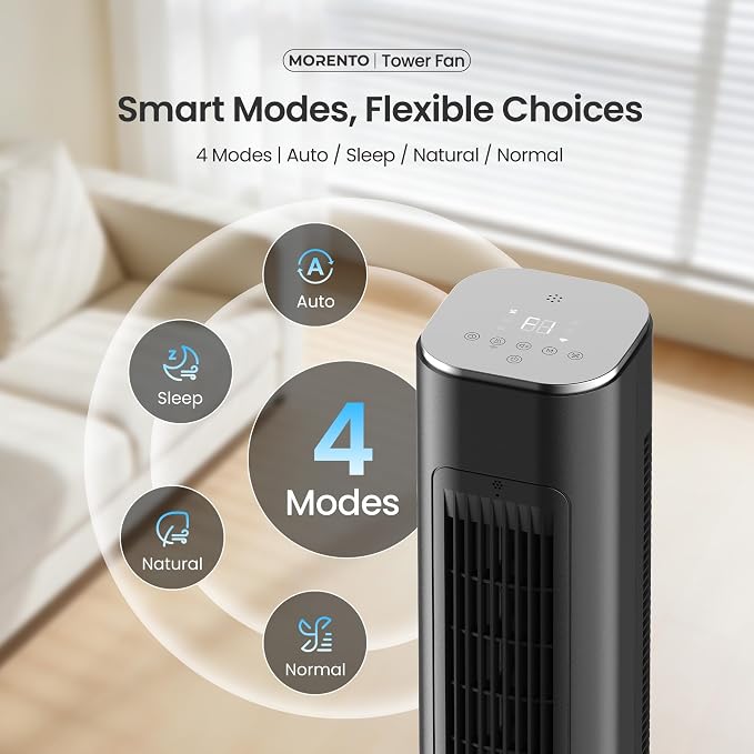 Morento Smart Tower Fan.
